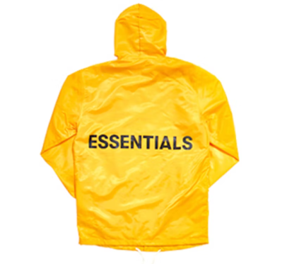 Essentials Graphic Hooded Coach Jacket