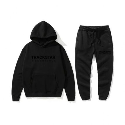 Essentials Trackstar Flash Hooded Mens Tracksuits