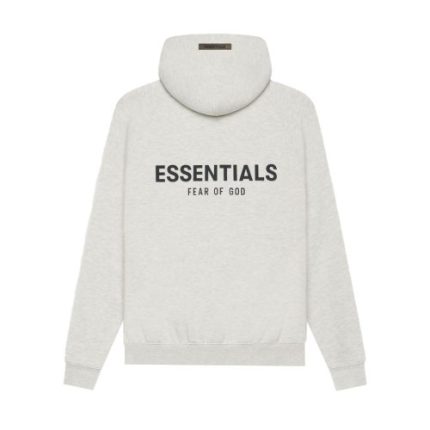 Fear of God Essentials White Hoodie