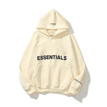 Essentials Oversized Cream Hoodie